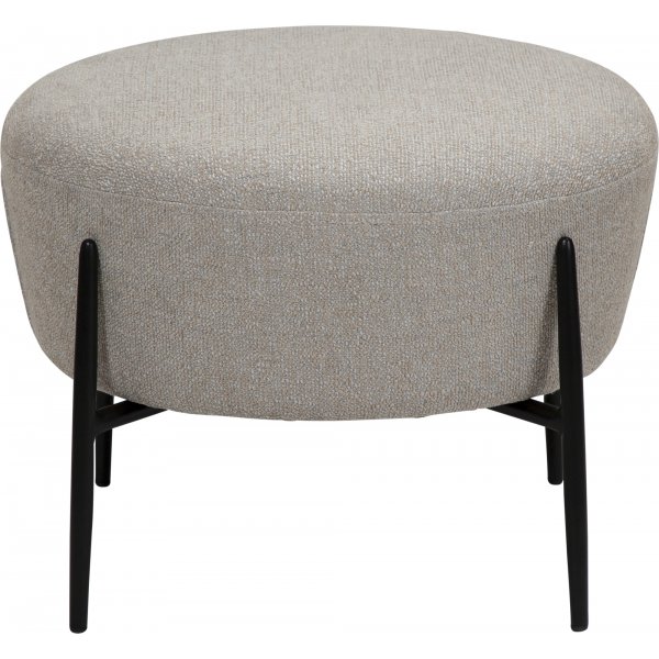 Orbit fotpall - Cashmere bouclé Orbit fotpall - Cashmere bouclé
