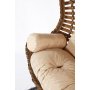 Janda hngstol - Brun/cream + Textilskydd fr mbler