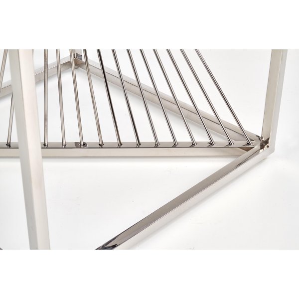 Table basse Eterneco 55 x 55 cm - Chrome