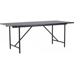 Table  manger Astrid 200 x 75 cm - Noir