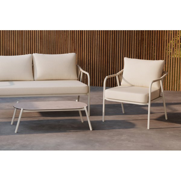 Sicily loungegrupp - Beige Sicily loungegrupp - Beige