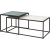 Table de pari Denver 90x45 cm - Gris/vert