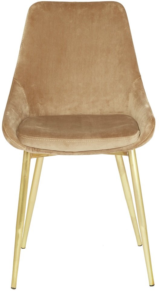 Theo stol Beige sammet Mässing 899 kr Trendrum.se Theo stol Beige sammet 899 kr Trendrum.se