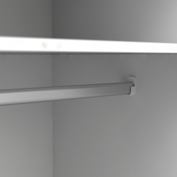 Armoire Oslo  3 portes - Blanc/chne