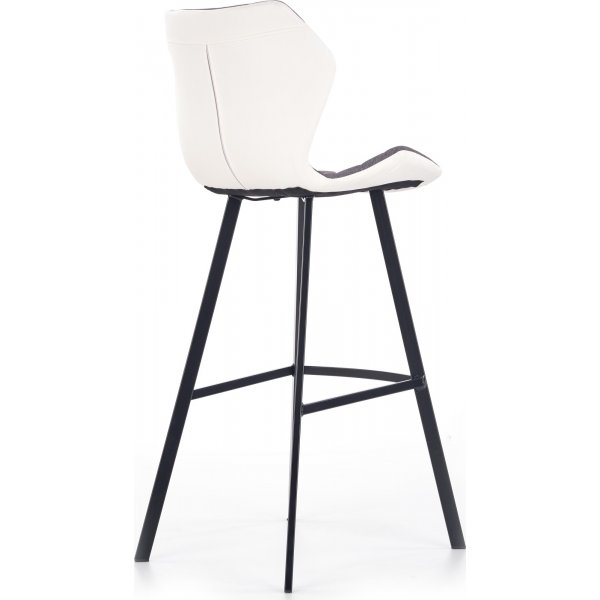 Erin barstol hög - Vit/grå Erin barstol hög - Vit/grå