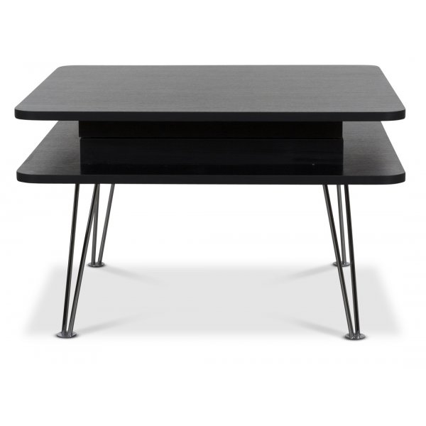 Venus soffbord kvadrat höj och sänkbart - Svart Venus soffbord kvadrat höj och sänkbart - Svart