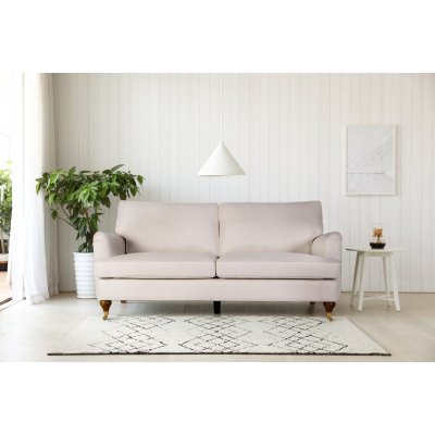 Watford Deluxe Howard soffa 2-sits i beige tyg
