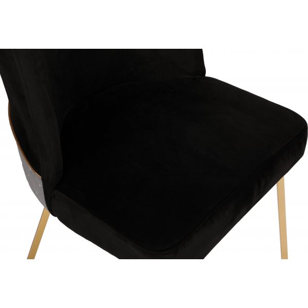 Ensemble de chaises Madrid - Noir Ensemble de chaises Madrid - Noir