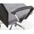 Chaise de bureau Colette - Noir/gris/Chrome
