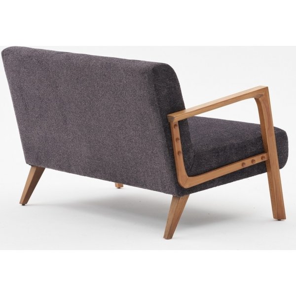 Canap 2 places Kemer - Anthracite