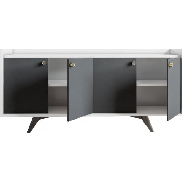 Buffet Blenda - Anthracite/blanc