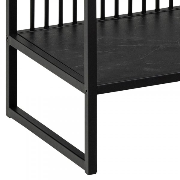 Bibliothèque basse Strington - Noir Bibliothèque basse Strington - Noir