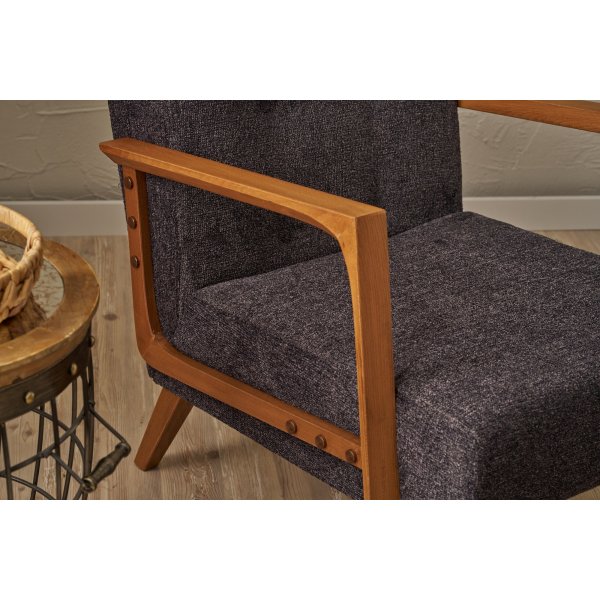 Fauteuil Kemer - Anthracite Fauteuil Kemer - Anthracite