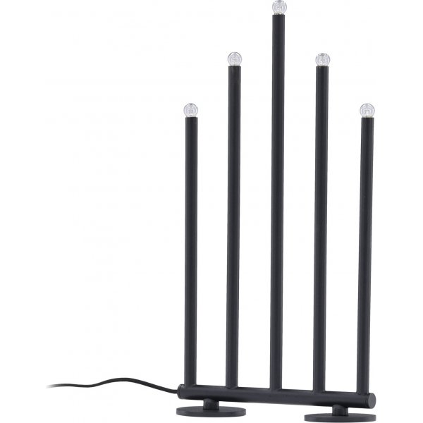 Bjrnfjllet ljusstake 22 x 42 cm - Svart