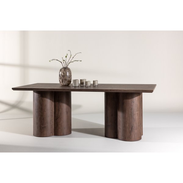 Matbord Olivia 210x100 cm - mocca Matbord Olivia 210x100 cm - mocca