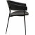 Chaise avec structure pour berceau - Placage PU/frne noir