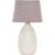 Pied de lampe Baylee - Blanc - 28 cm