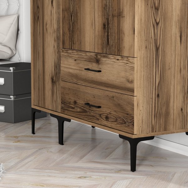 Armoire Kumsal 9 Noyer Armoire Kumsal 9 Noyer