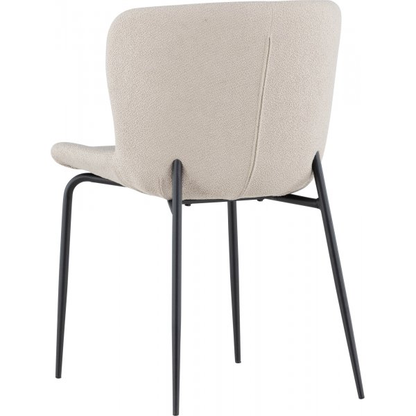 Modesto matstol - Beige boucle