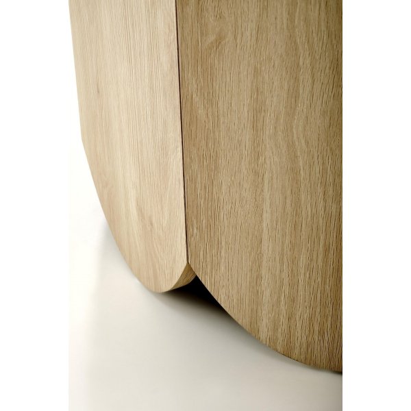 Table à manger ronde Hugo Ø120 cm - Chêne Table à manger ronde Hugo Ø120 cm - Chêne