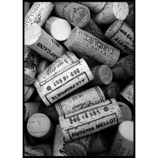 WINE CORKS - Poster 50x70 cm