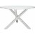 Scottsdale matbord 112 cm - Vit + Mbelvrdskit fr textilier
