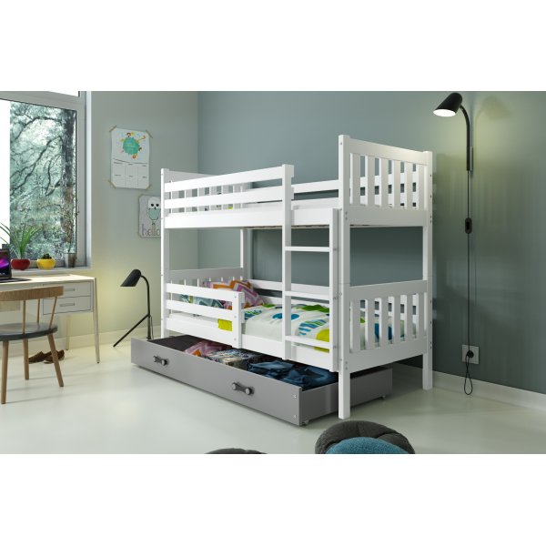 Carino våningssäng med förvaringslåda - Valfri färg & storlek Carino våningssäng med förvaringslåda - Valfri färg & storlek