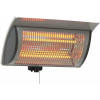 Heater vägghängd Terrassvärmare - Grå Heater vägghängd Terrassvärmare - Grå