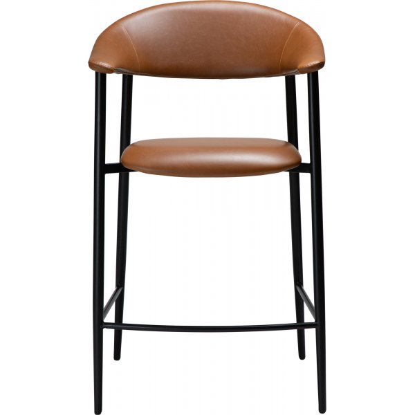 Chaise de comptoir Rover - PU marron clair Chaise de comptoir Rover - PU marron clair