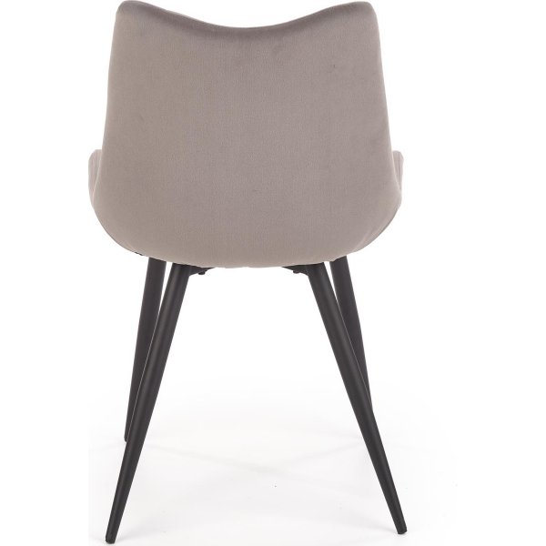 Chaise de salle  manger Cadeira 388 - Gris