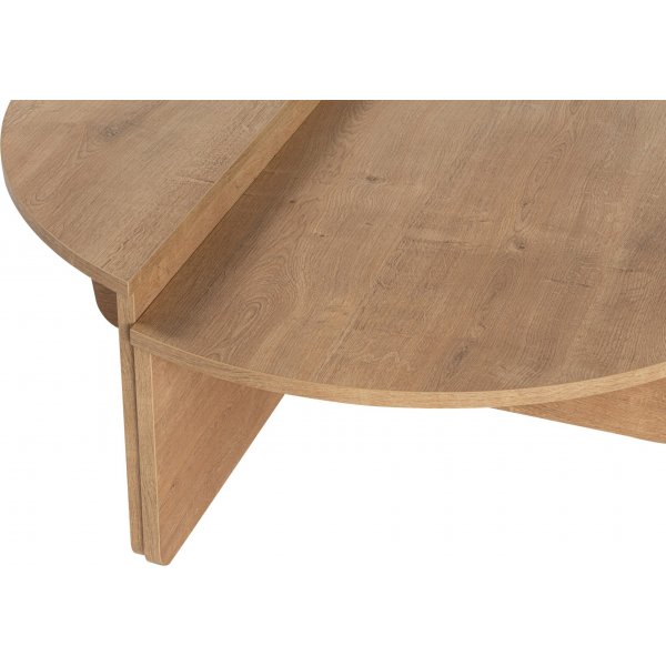 Orion soffbord 90 x 90 cm - Ek