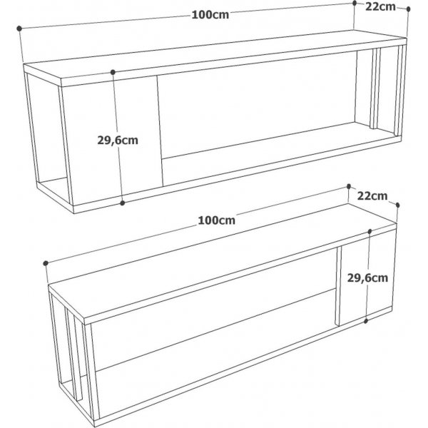 Voyage wandplank 18 - Grenen Voyage wandplank 18 - Grenen