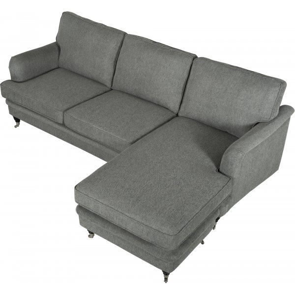 Canapé Howard avec divan gris - Birmingham Canapé Howard avec divan gris - Birmingham