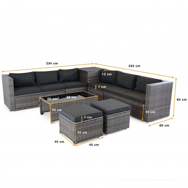 Loungeset Djursvik h�rngrupp i konstrotting