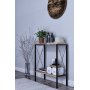 Nina avlastningsbord 73 x 26 cm - Svart