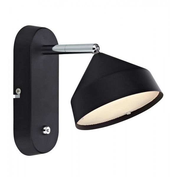 Tratt Vgglampa - Svart