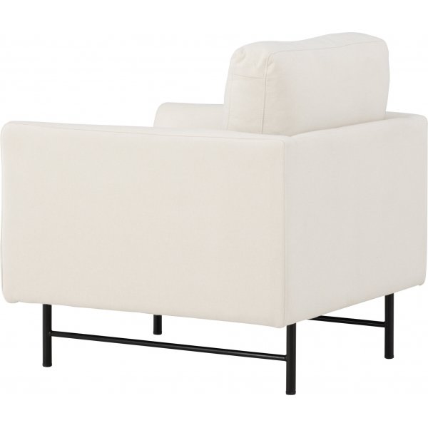 Sky fåtölj - Vit/svart Sky fåtölj - Vit/svart