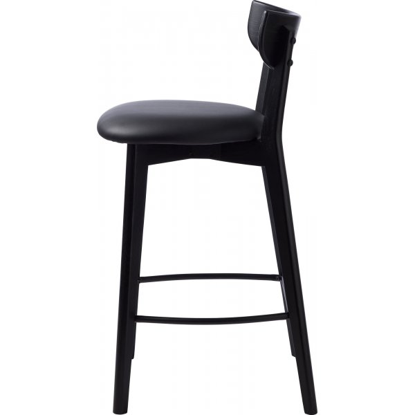 Contudo counterstol - Svart PU Contudo counterstol - Svart PU