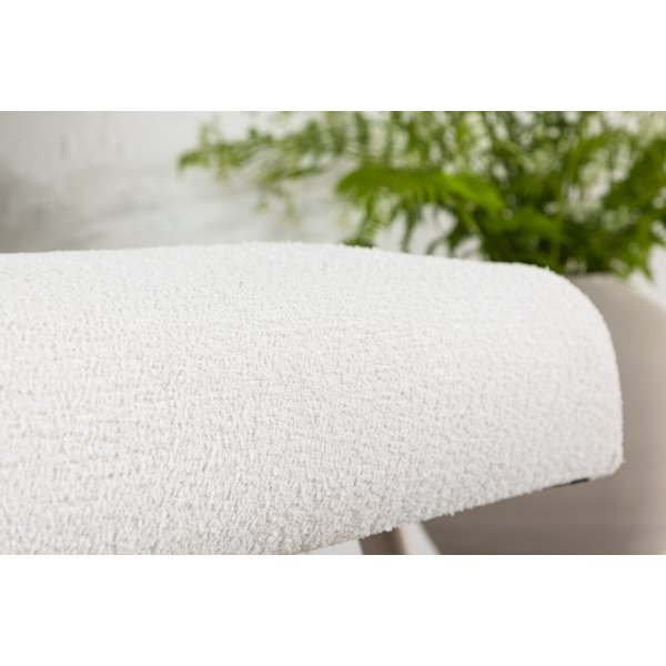 Bloom fåtölj - Vit teddy/Whitewash Bloom fåtölj - Vit teddy/Whitewash