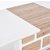 Murray matbord utdragbart 160-220 cm - Vit / Ljus ek