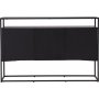 Kingsport avlastningsbord 120 x 45 cm - Svart