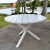 Scottsdale matbord 112 cm - Vit + Flckborttagare fr mbler