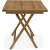 Grunnebo vikbart matbord i teak - 70x70 cm