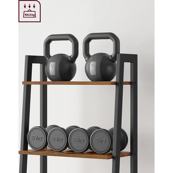 Petter opstapplank 172 cm - Bruin/zwart Petter opstapplank 172 cm - Bruin/zwart