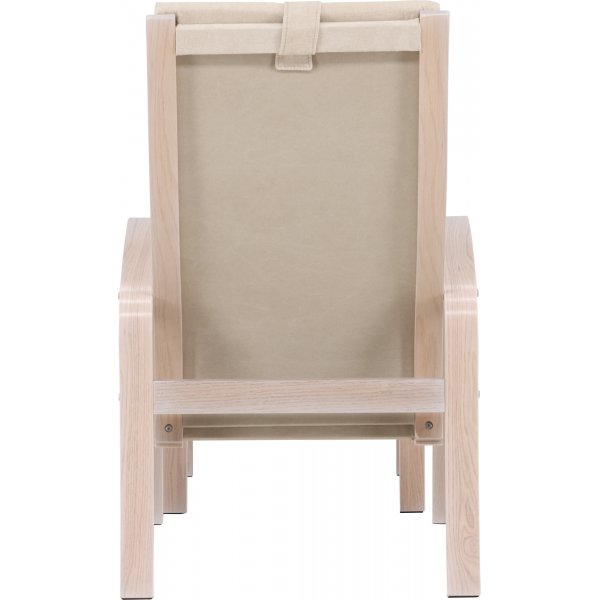 Grötö loungestol - Beige/Whitewash Grötö loungestol - Beige/Whitewash