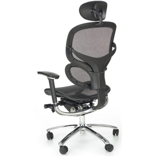 Nia kontorsstol Lyx - Svart / Krom Nia kontorsstol Lyx - Svart / Krom