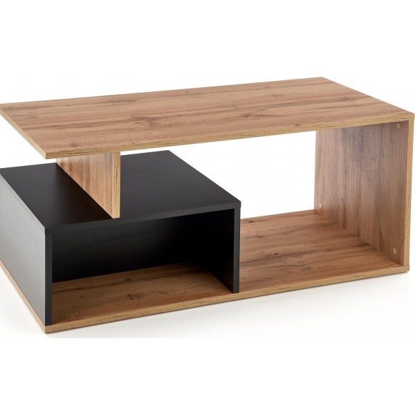 Arely salontafel 110x 55 cm - Wotan eiken/zwart