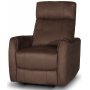 Enjoy Elof el Recliner med USB - Brunt Ecolder