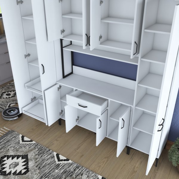 Armoire Jericho 132 - Blanc