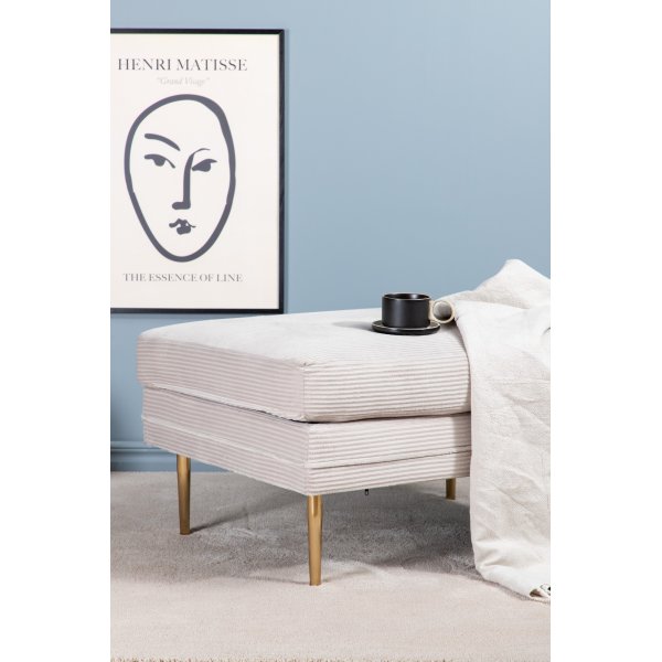 Savanna sittpuff - Beige manchester Savanna sittpuff - Beige manchester